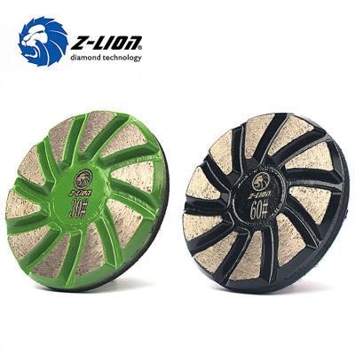 3 Inch Diamond Metal Bond Grinding Abrasive Pad for Concrete Floor Grinder