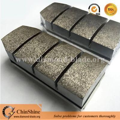 Segmented Metal Bond Diamond Grinding Fickert for Grinding Granite Slabs