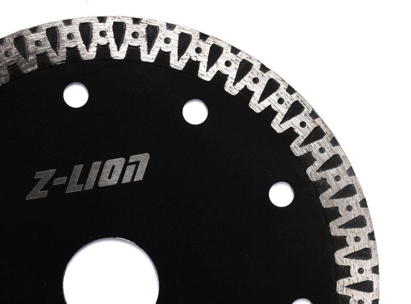 5inch/125mm Circular Diamond Cutting Continuous Rim Drywall Saw Blade for Stone/Concrete/Ceramic/Porcelain/Tile