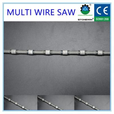 Multi Wire Saw with High Quality Diamond Beads