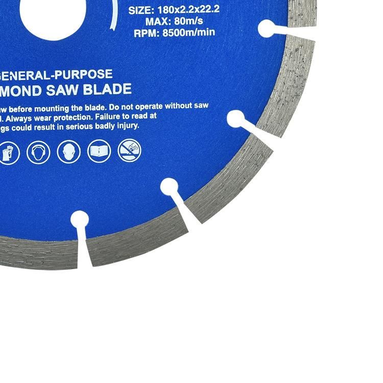 Sali 4inch 105*1.8*22.2mm High Quality Segemnt Diamond Saw Blade