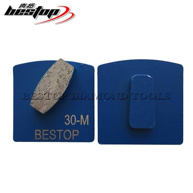 Concrete Grinding Tools with Single Oval Diamond Segment