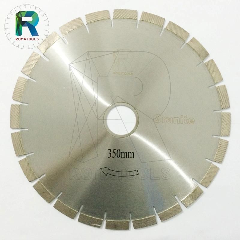 Romatools 10inch 250mm Diamond Saw Blade for Granite Cutting