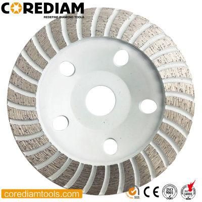 5inch/125mm Diamond Sintered Stone Grinding Cup Wheel in Turbo Type