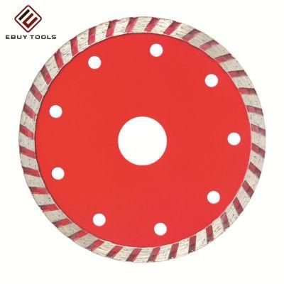 200mm X 7mm Good Quality Cold Pressed Turbo Diamond Saw Blade Cutting Granite, Marble and Hard Stone