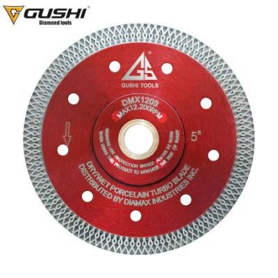 Reinforced Mesh Turbo Blade for Tile Cutting