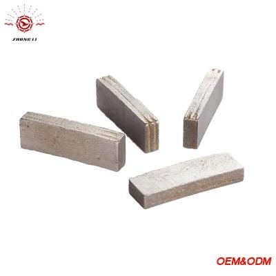 Hot Sale Granite Sandwich Diamond Segment for Saw Blade