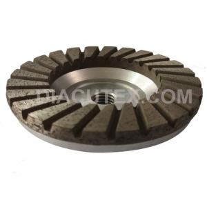 Aluminium Turbo Rim Grinding Cup Wheel for Marble and Granite