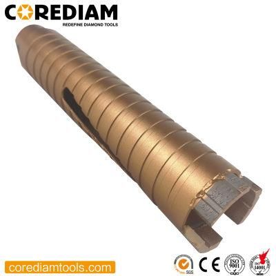 35mm Diamond Laser Welded Dry Core Drill with Turbo Segment