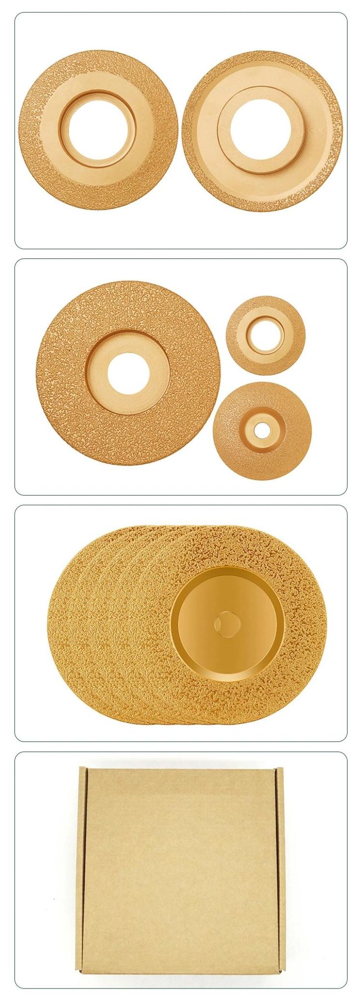 Brazed Bond Diamond Grinding Wheel