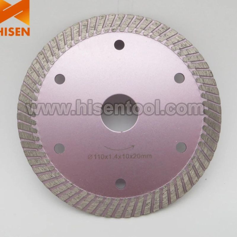 Diamond Turbo Saw Blades for Stone, Concrete