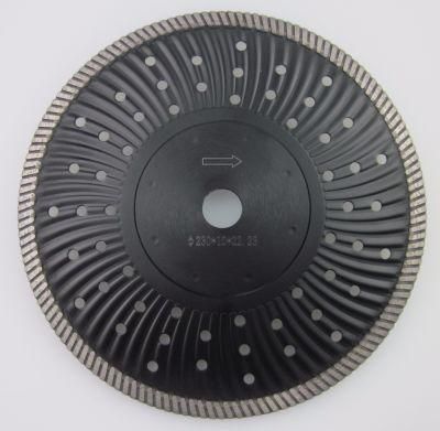 5-Inch/125mm Sintered Stone Turbo Saw Blade with Waved Core/Diamond Tool/Cutting Disc