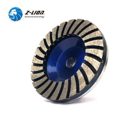 Aluminum Based Cup Wheel Angle Grinder Disc for Stone Concrete