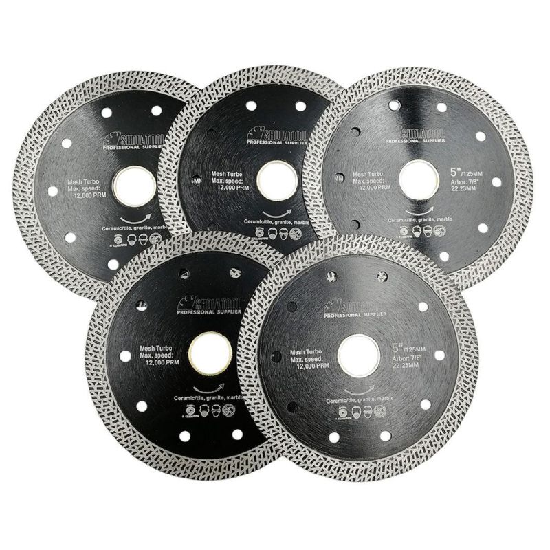 Hot Pressed Sintered Mesh Turbo Diamond Blade