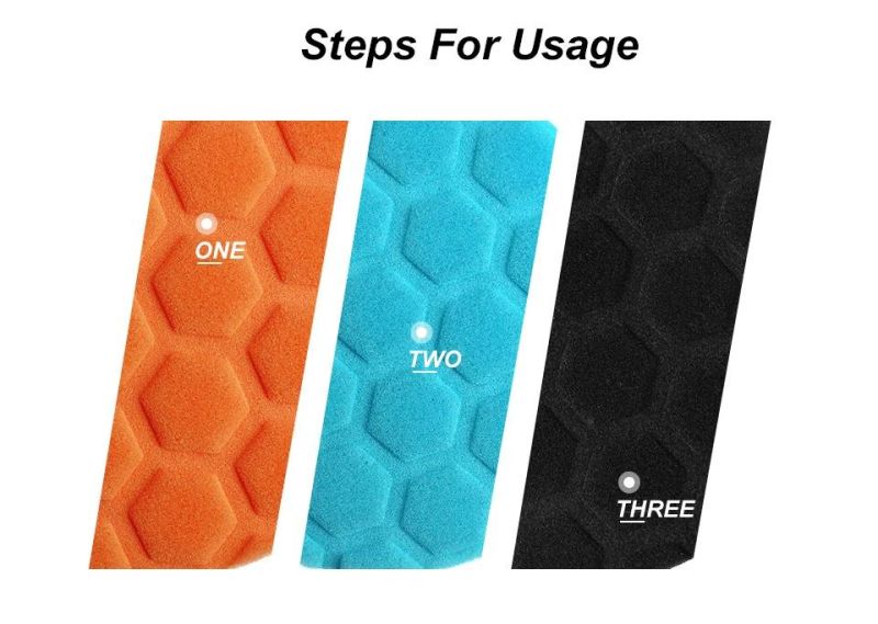 3" 4" 5" Car Sponge Polishing Pad Kit with Backing Pad for Car