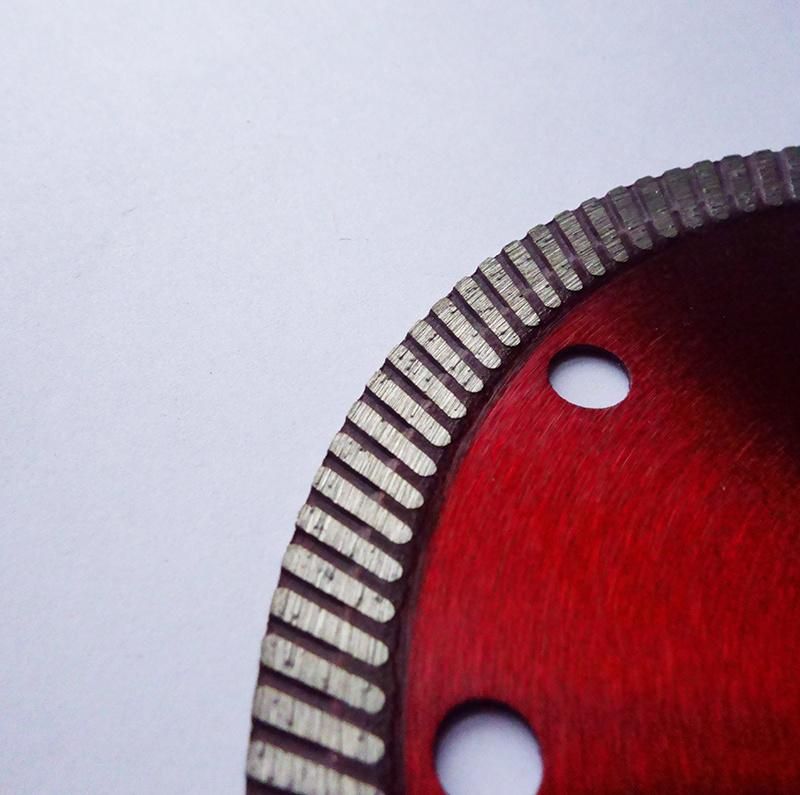 Fast and Smooth Cutting Super Thin Turbo Diamond Saw Blade