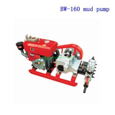 Bw-160 Horizontal Triplex Piston Mud Pump for Geotechnical Exploration Drilling