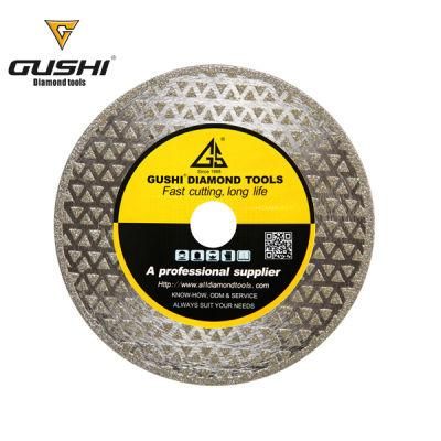 Electroplated Diamond Saw Blade for Cutting Marble, Glass, Ceramics