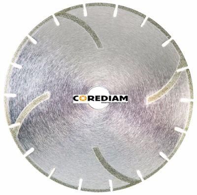 105-230mm Electroplated Diamond Saw Blade for Marble and Granite Cutting