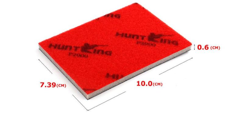 Rectangle Sanding Sponge Block Saning Paper for Car Poilsihing