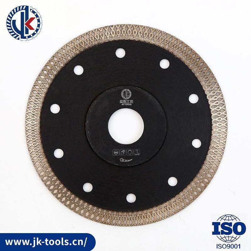 105mm Widened Hot Pressed Segmented Diamond Saw Blade for Ceramic Cutting