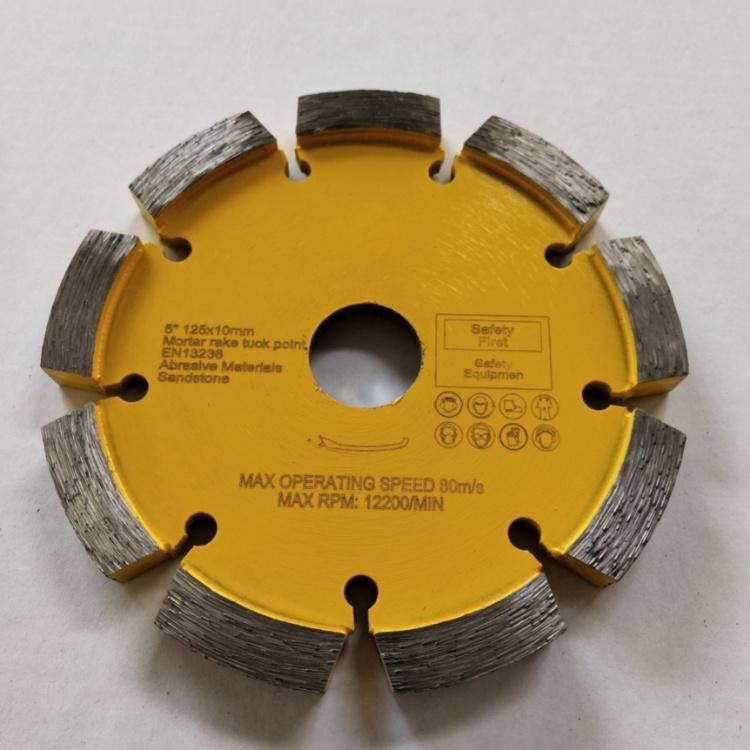 125mm Diamond Laser Saw Blades Welded Tuck Point Cutting Disc for Concrete