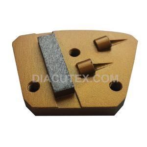 Trapezoid Blastrac PCD Grinding Tool for Coating Removal