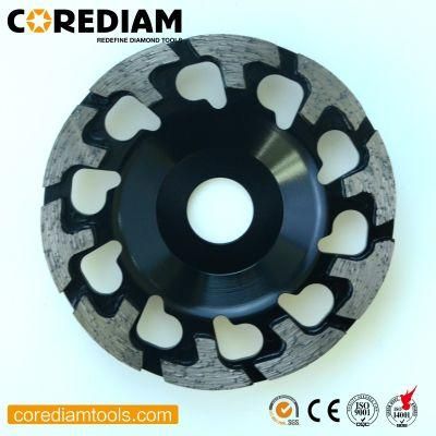 Diamond T Cup Wheel with Rough Surface for Concrete and Masonry Materials/Diamond Grinding Cup Wheel/Diamond Tools/Cutting Disc