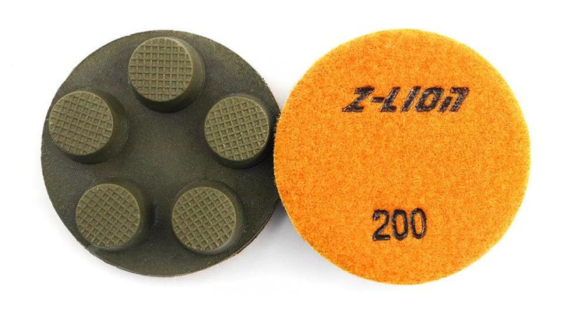 Resin Concrete Diamond Floor Polishing Pad Wet Use