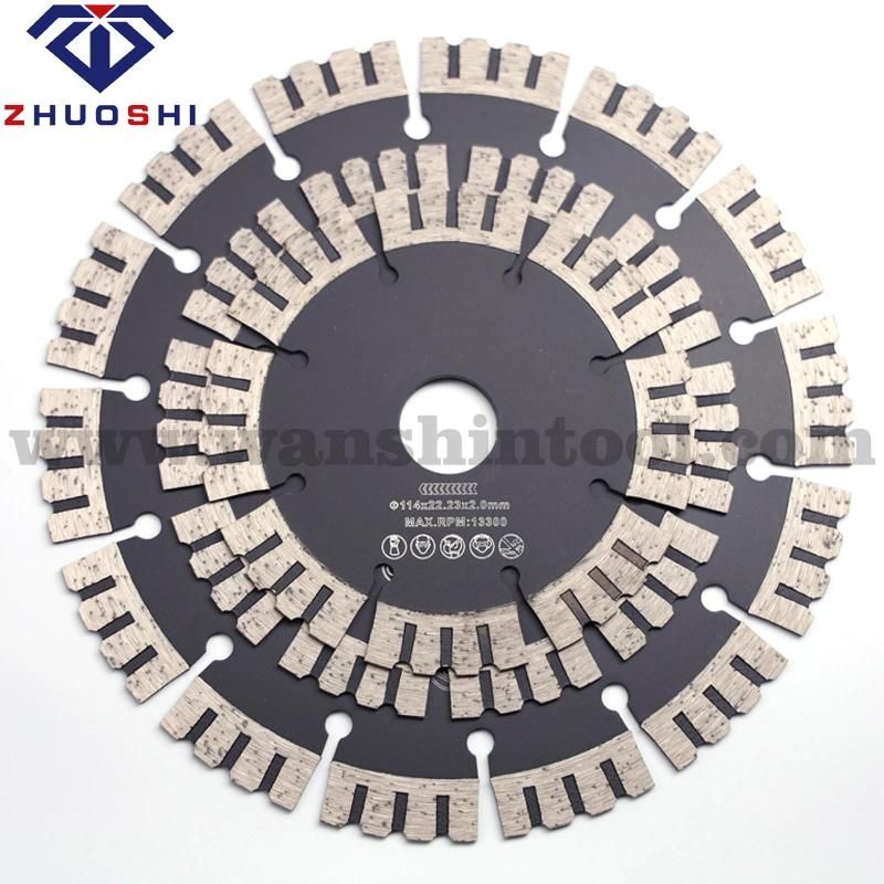 115mm Turbo Segmented Diamond Saw Blade Diamond Disc