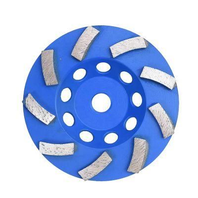 125 mm 5 Inch Diamond Cup Grinding Wheel for Granite Marble Concrete Stone Abrasive Polishing Grinding Wheel Abrasive Disc