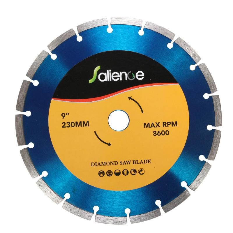 10inch 250mm Diamond Saw Blade Stone Marble Granite Cutting Segment Diamond Cutting Disc