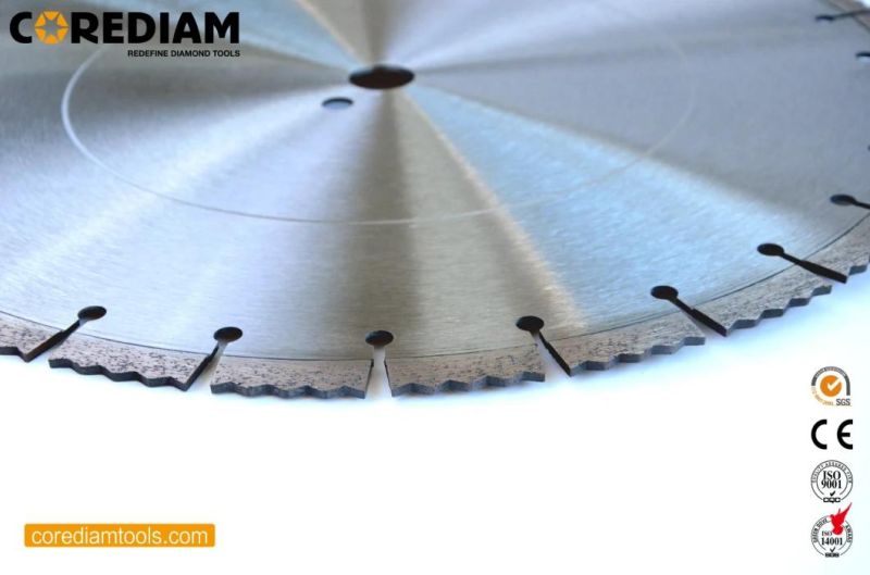 300mm Laser Welded Diamond Cutting Saw Blade