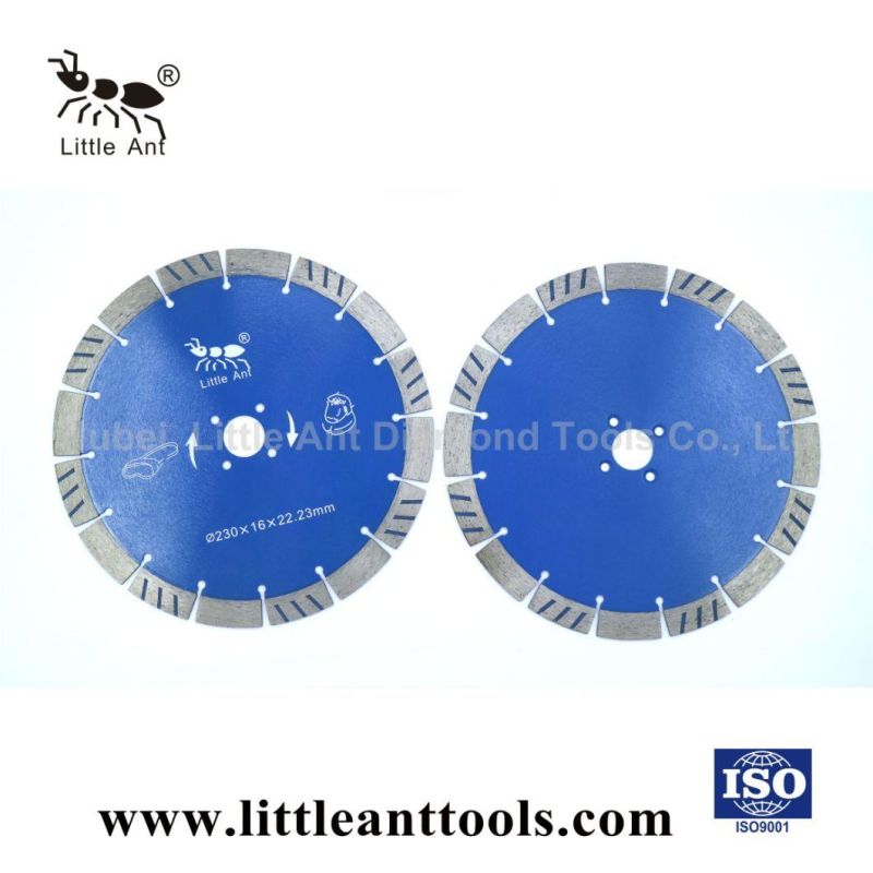 9-Inch Dry Using Diamond Saw Blade for Granite