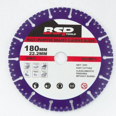 Dia Vacuum Brazed Diamond Blade for General Purpose