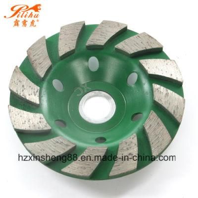 Diamond Turbo Row Grinding Cup Wheel for Concrete Masonry Granite Marble