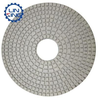 Linsing High Quality Diamond Tools Polishing Pad for Granite Marble