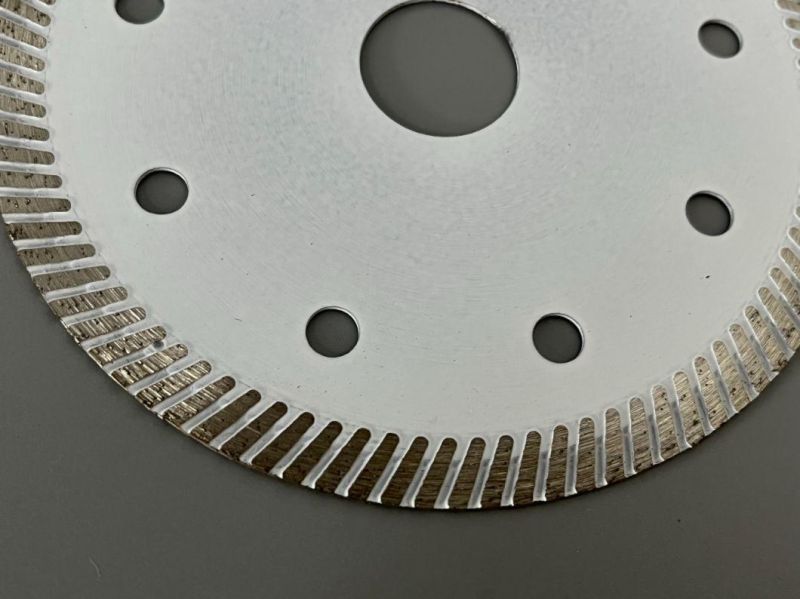 Hot-Press Sintered 115mm 4.5 Inch Turbo Diamond Disc Saw Blade