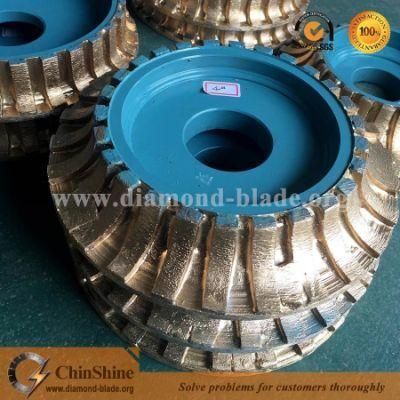 Granite Marble Sintered Polishing Wheel Diamond Stone Edge Profiling Wheel