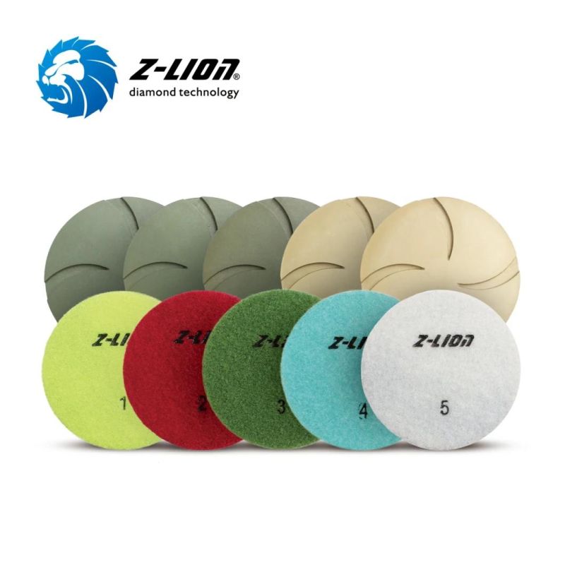 Resin Bonded Concrete Floor Polishing Pad for Wet Use