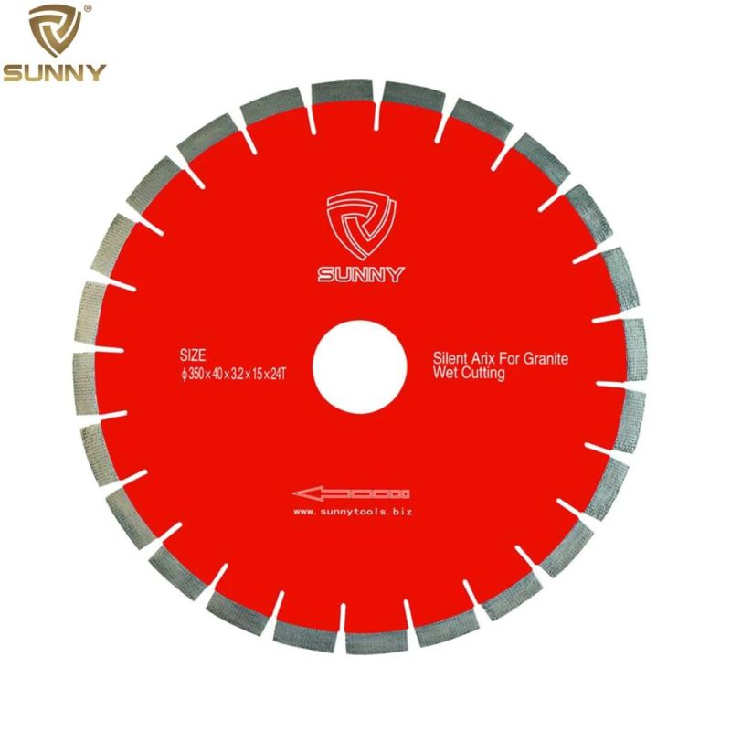 Silent Arix Segment Diamond Saw Blade for Granite