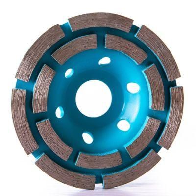 Double Row Diamond Cup Wheel for Stone Grinding