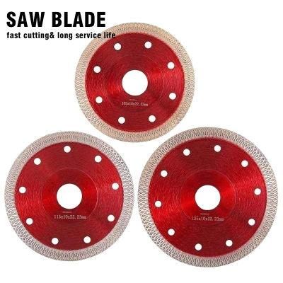 Super Thin Diamond Ceramic Saw Blade Porcelain Cutting Blade for Cutting Ceramic or Porcelain Tile (4.5-Inch)