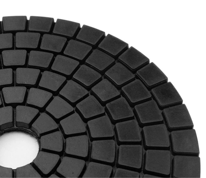 10mm Resin Flexible Polishing Pad Granite Marble Grinding Buff Pad