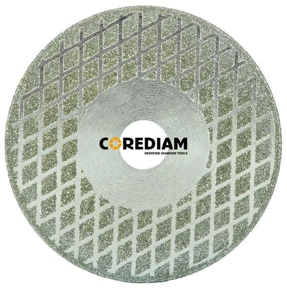 7′′ Electroplated Cutting&Grinding Disc Diamond Saw Blade