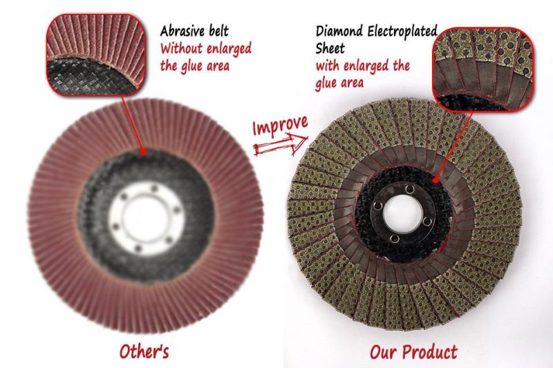 Abrasive Grinding Wheel Diamond Flap Polishing Disc