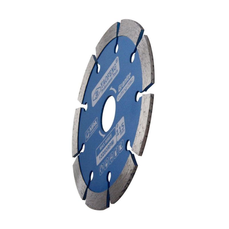 Professional Tools Wholesale Diamond Saw Blade 4.5inch Diamond Cutting Disc Dry Cutting Blade for Marble Stone Concrete