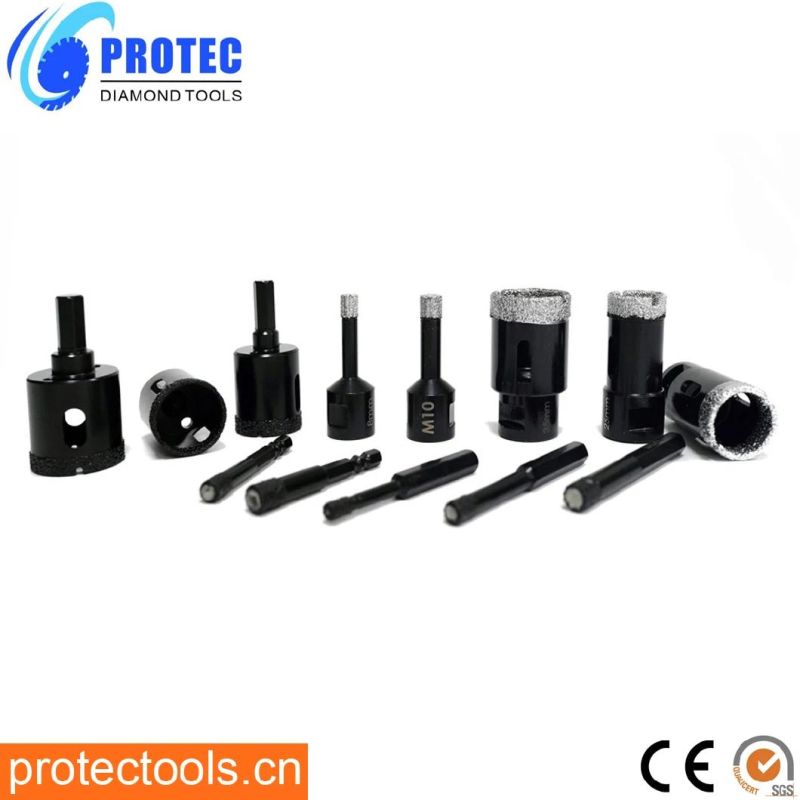 Drill: Diamond Hole Saw/Diamond Tools/ Vacuum Brazed Tools/ Dry Diamond Core Drill Bit/ Dry Porcelain Drill Bits/Cutting Tools