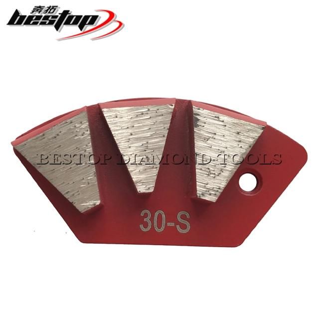 Bestop Fan Shape Diamond Tooling for Concrete Grinding