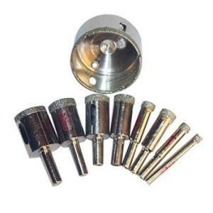 Wholesale Price Glass Tools 10mm Electroplated Diamond Grinding Drill Set.